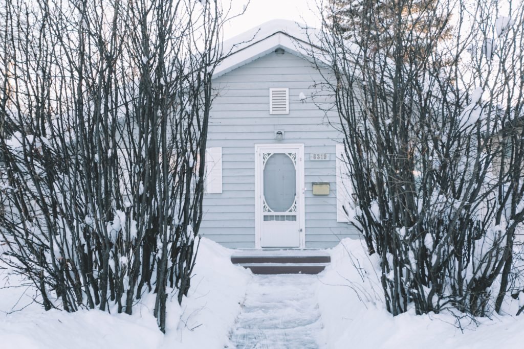 Roofing, siding and decking in winter