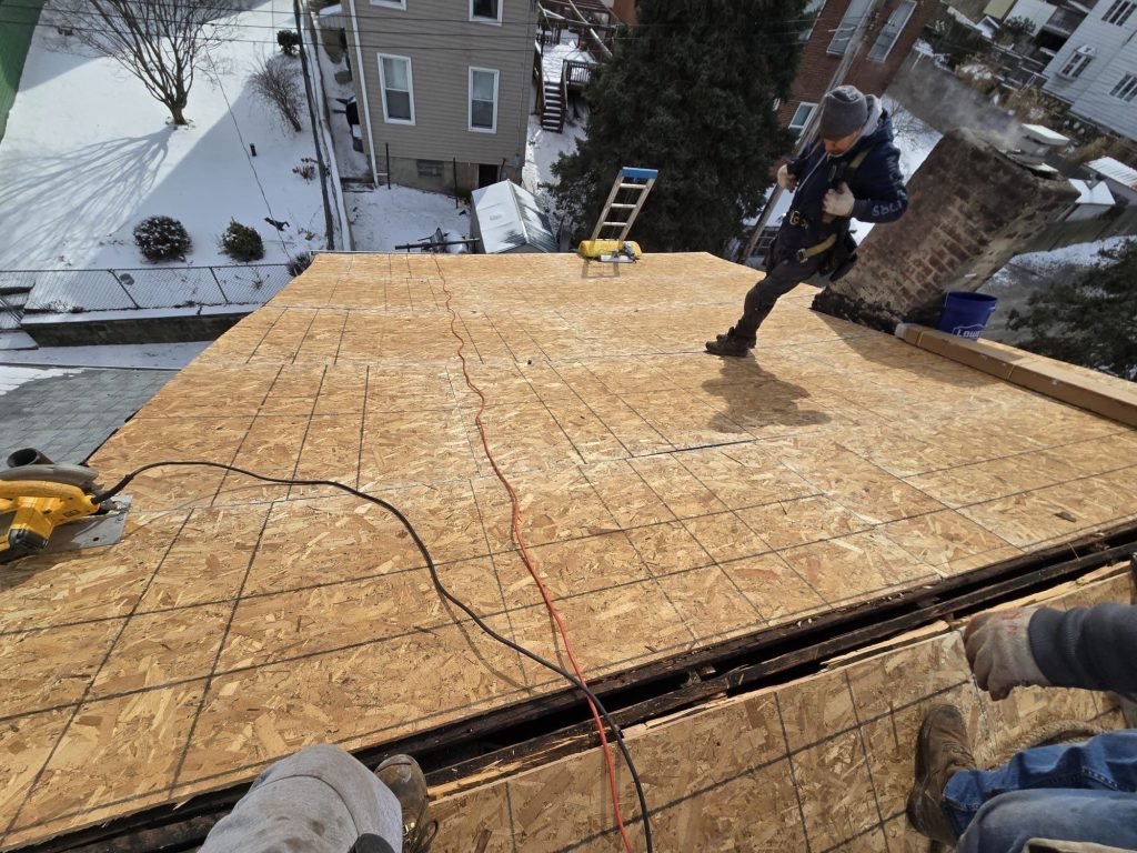 Family-owned roofing contractor in Hopewell, PA completing a residential installation