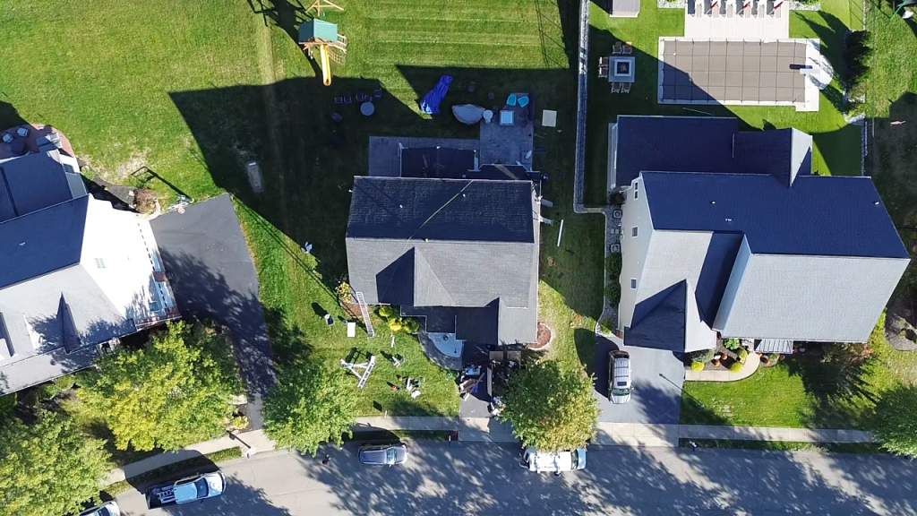 Storm damage roof repair near me in Bridgeville, PA by local contractor